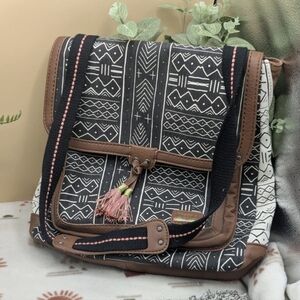 The Sak Backpack W/Shoulder Strap Stylish School Work Bag